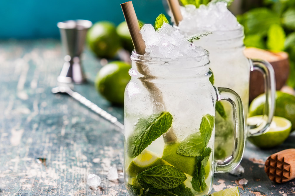 hausgemachte Cocktails